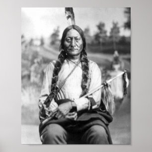 Poster Portrait de Sitting Bull