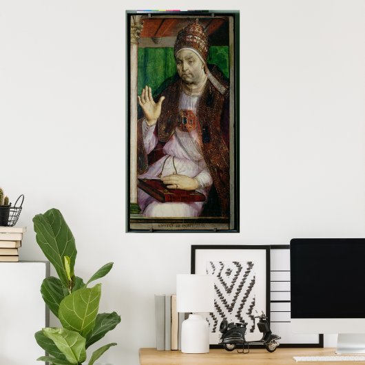 Poster Portrait de Sixtus IV c.1475 (Bureau à domicile)