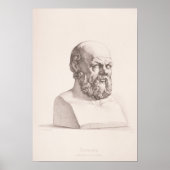 Poster Portrait de Socrates (Devant)