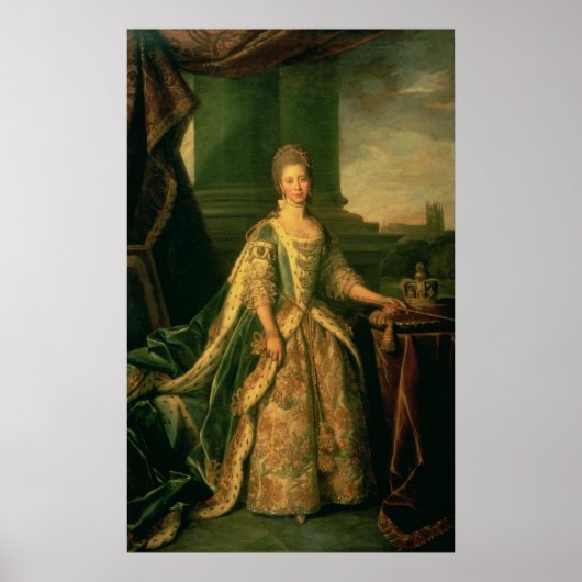 Poster Portrait de Sophie Charlotte (Devant)