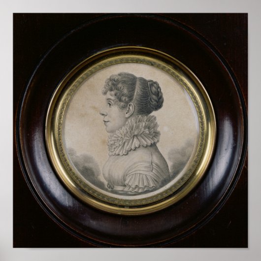 Poster Portrait de Sophie Rostopchine Comtesse de (Devant)