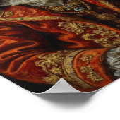 Poster Portrait de Springer Spaniel Royal (Coin)