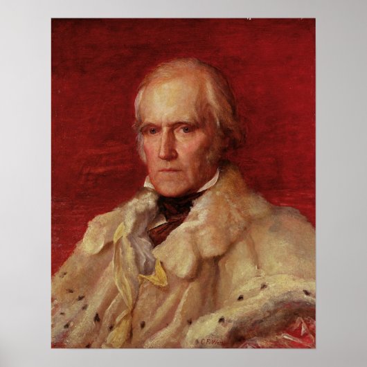 Poster Portrait de Stratford Canning (Devant)