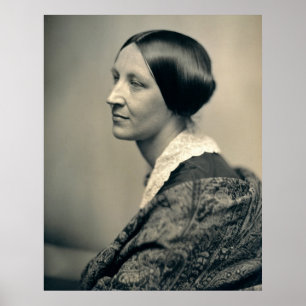 Poster Portrait de Suffragist Susan Brownell Anthony 1850