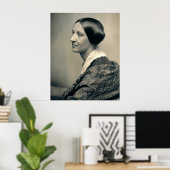 Poster Portrait de Suffragist Susan Brownell Anthony 1850 (Bureau à domicile)