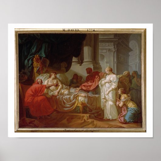 Poster Portrait de Suger, Abbé de Saint-Denis (1082-1152) (Devant)