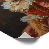 Poster Portrait de Terrier Australien Royal (Coin)