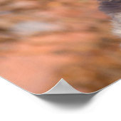 Poster Portrait de Terrier roux à revêtement souple (Coin)