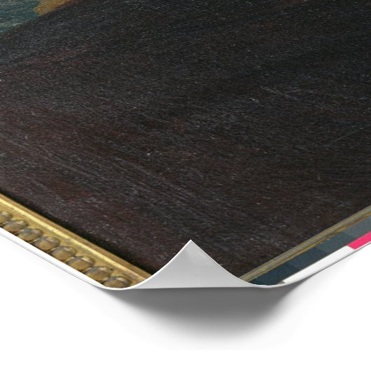 Poster Portrait de Thadee-Caroline Jacquet (Coin)