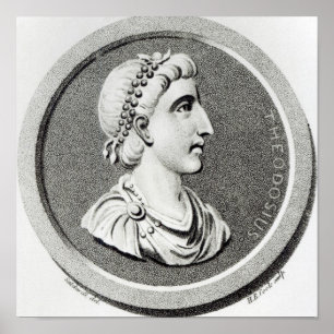 Poster Portrait de Theodosius