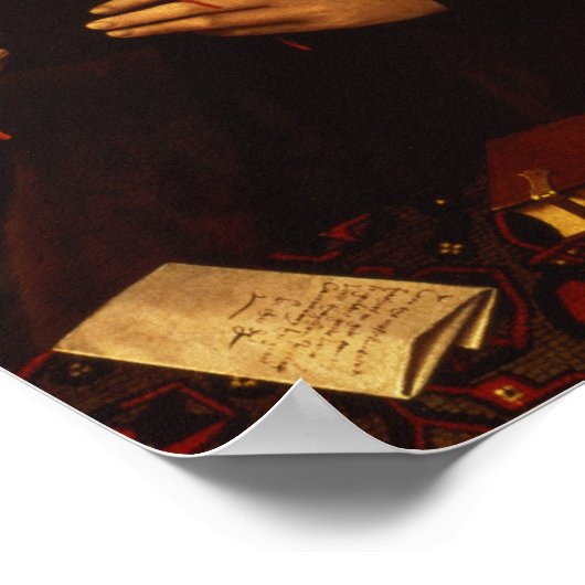 Poster Portrait de Thomas Cranmer 1546 (Coin)