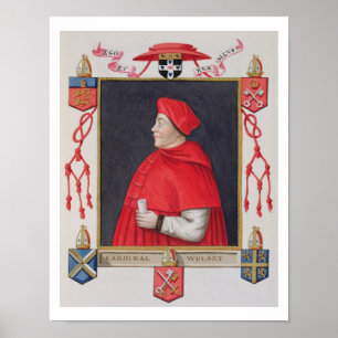 Poster Portrait de Thomas Wolsey (c.1475-1530)
