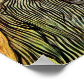 Poster Portrait de Trabuc par Van Gogh, Impressionnisme V (Coin)
