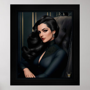 Poster Portrait de Tressa Straninski par Xzendor7