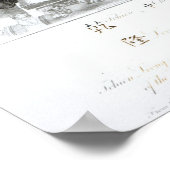 Poster Portrait de Tsien-Loeng (Coin)