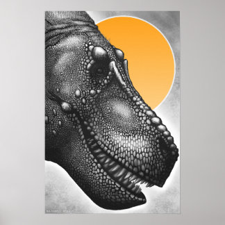 Poster Portrait de Tyrannosaurus