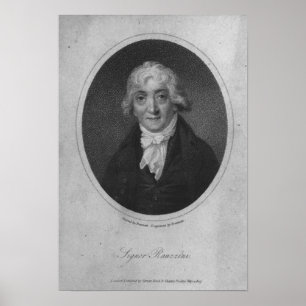 Poster Portrait de Venanzio Rauzzini