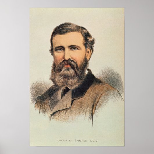 Poster Portrait de Verney Lovett Cameron (Devant)