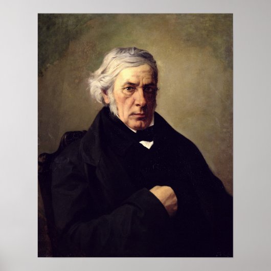 Poster Portrait de Victor Cousin c.1881 (Devant)