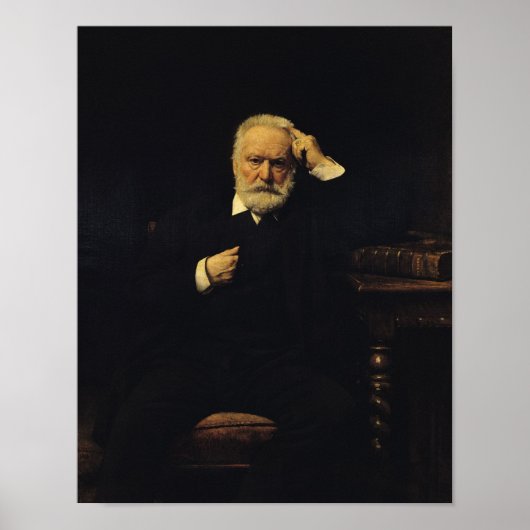 Poster Portrait de Victor Hugo 1879 (Devant)