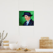 Poster Portrait de Vincent Van Gogh d'Armand Rouin (Cuisine)