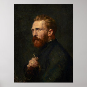 Poster Portrait de Vincent van Gogh par John Peter Russel