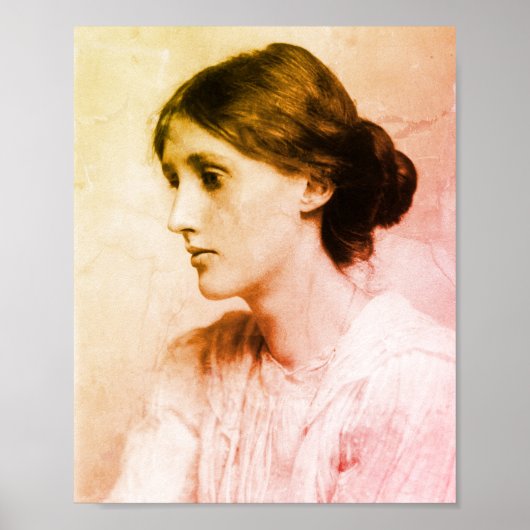 Poster Portrait de Virginia Woolf (1902) (Devant)