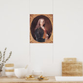 Poster Portrait de Voltaire 23 ans, 1728 (Cuisine)