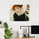 Poster Portrait de Wally Neuzil, Egon Schiele (Bureau à domicile)