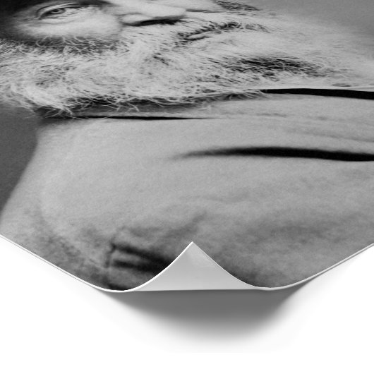 Poster Portrait de Walt Whitman (Coin)