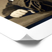 Poster Portrait de Walt Whitman (1869) (Coin)