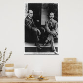 Poster Portrait de Wilbur Wright et Orville Wright (Cuisine)