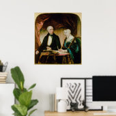 Poster Portrait de William et Mary Wordsworth, 1839 (Bureau à domicile)