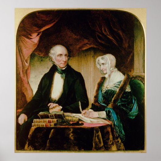 Poster Portrait de William et Mary Wordsworth, 1839 (Devant)