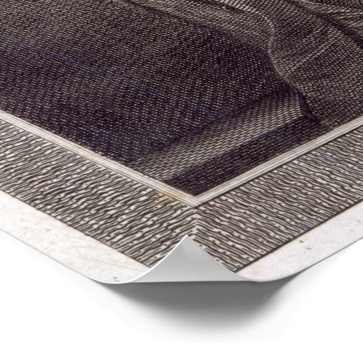 Poster Portrait de William Hayley (Coin)