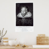 Poster Portrait de William Shakespeare (Cuisine)
