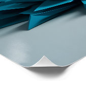 Poster Portrait d'eau du paysage (Coin)