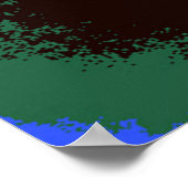 Poster Portrait d'Edgar Allan Poe Pop Art (Coin)