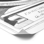 Poster Portrait d'Edmond Halley (Coin)