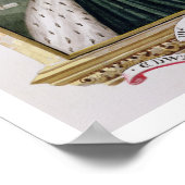 Poster Portrait d'Edward III (1312-77) Roi d'Angleterre (Coin)