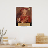 Poster Portrait D'Edward Vi. Enfant (Cuisine)