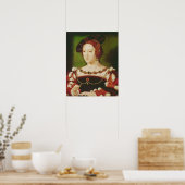 Poster Portrait d'Eleanor de Hapsbourg (Cuisine)