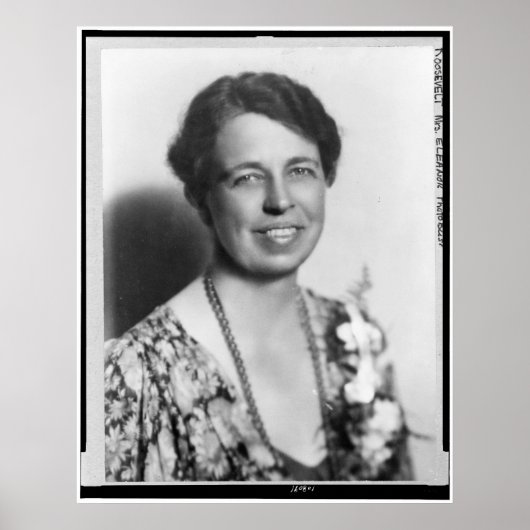 Poster Portrait d'Eleanor Roosevelt (Devant)
