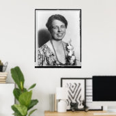 Poster Portrait d'Eleanor Roosevelt (Bureau à domicile)