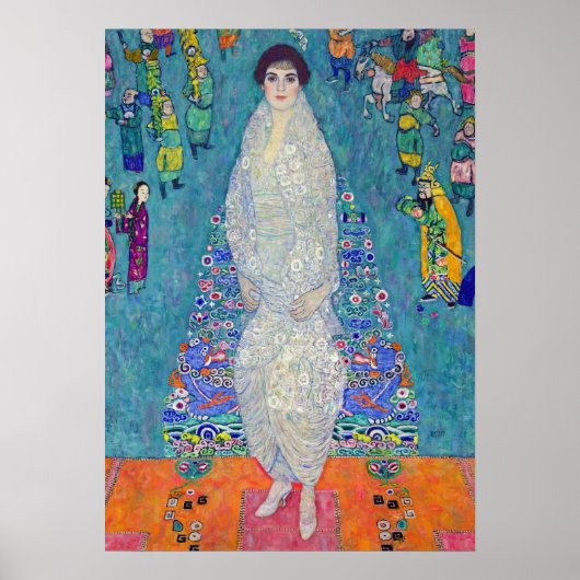 Poster Portrait d'Elisabeth Lederer, Gustav Klimt (Devant)