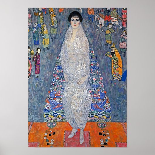 Poster Portrait d'Elisabeth Lederer par Gustav Klimt (Devant)