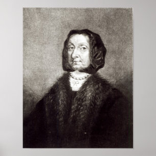 Poster Portrait d'Elizabeth Cromwell