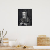 Poster Portrait d'Elizabeth d'York (Cuisine)