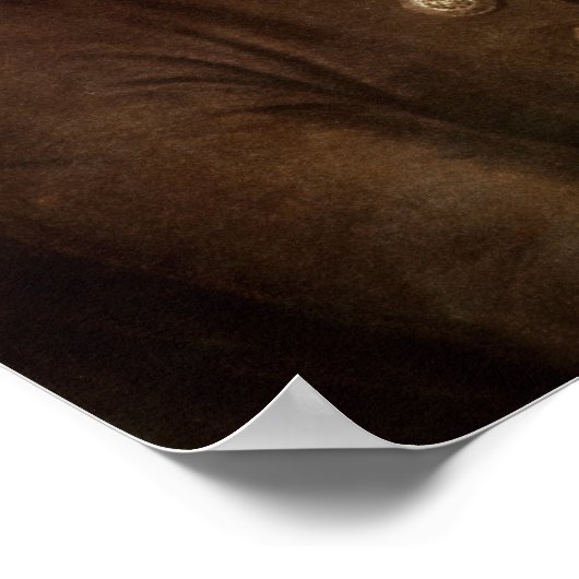 Poster Portrait d'Emmanuel Kant (Coin)