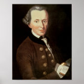 Poster Portrait d'Emmanuel Kant (Devant)
